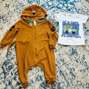 4-5T Scooby-Doo Costume and Shirt
